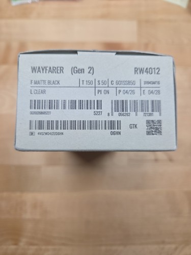 New ray ban meta wayfarer - new, (gen