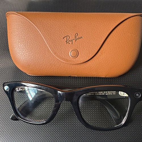 Ray ban meta black eyeglasses - ray-ban,