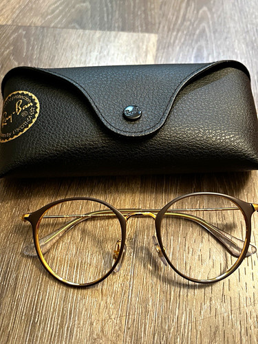 Ray ban round gold - full, rim